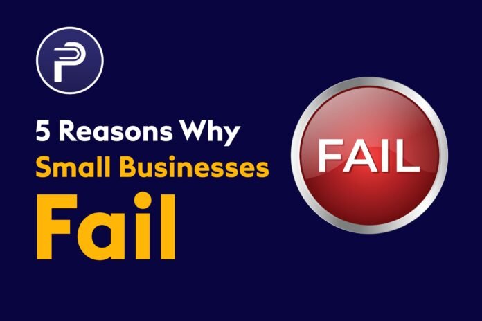 5 Reasons Why Small Businesses Fail 5 Reasons Why Small Businesses Fail